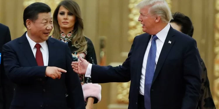 اتصــــال بين ترامب ونظيره الصيني ,,, وسط توترات تجارية ودبلوماسية