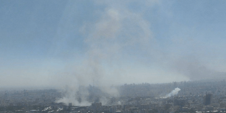 قصف إسرائيلي اســــتهدف لويزان وميدان نوبنياد في طهران