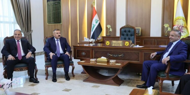 وزير الداخلية يصل إلى محافظة صلاح الدين