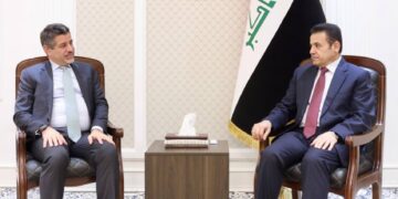 مستشار الأمن القومي يستقبل القائم بالأعمال الأمريكي