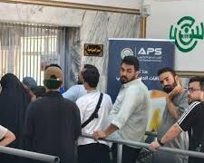 وصول الجماهير الرياضية القادمة من بغداد الى البصرة لمؤازرة المنتخب الوطني