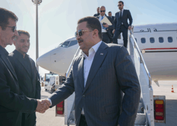 السوداني يصل الى النجف