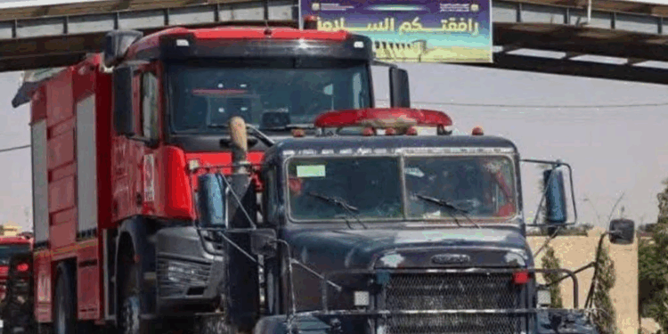 فرق اطفاء عراقية تصل سوريا للمشاركة في اخماد حرائق اللاذقية