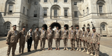 موسيقى الجيش العراقي تشارك في مهرجان لندن الدولي للموسيقى العسكرية