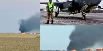 تحطم مقاتلة أمريكية “إف- 35” في كاليفورنيا