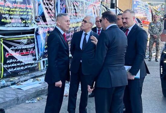 وفد قضائي يزور استئناف واسط للإشراف على التحقيق في فاجعة حريق الكوت