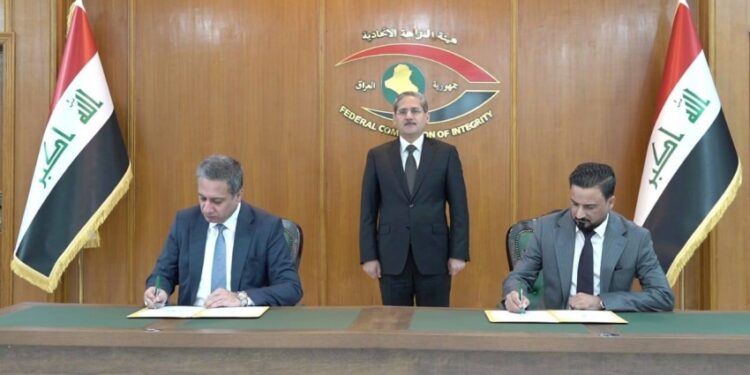 النزاهة توقــــع “اتفاق تعاون” مع الإنتربول الوطني للاطلاع على معلومات المطلوبين