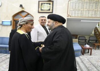 مرجع الطائفة الشيخية في العراق يلتقي الممثل الخاص للامين العام للامم المتحدة