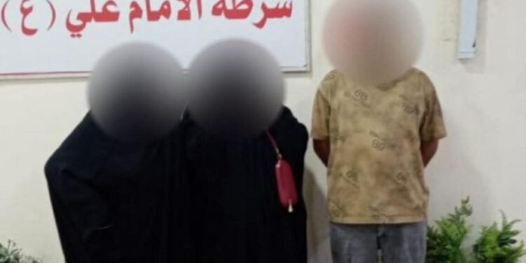 البصرة : الإطاحة بثلاثة متهمين بينهم امرأتان قرب مجمع طبي