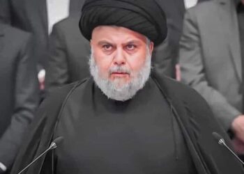 الصدر يحضر مجلس عزاء حسيني في مكتب السيد السيستاني,,, فيديو