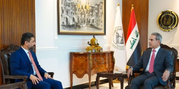 القاضي فائق زيدان يستقبل وزير العدل