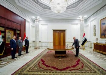 القاضي حسن الخفاجي يؤدي اليمين الدستورية كعضو احتياط في المحكمة الاتحادية العليا