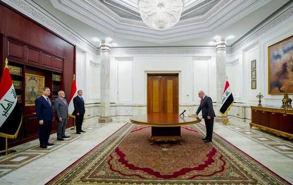 القاضي حسن الخفاجي يؤدي اليمين الدستورية كعضو احتياط في المحكمة الاتحادية العليا