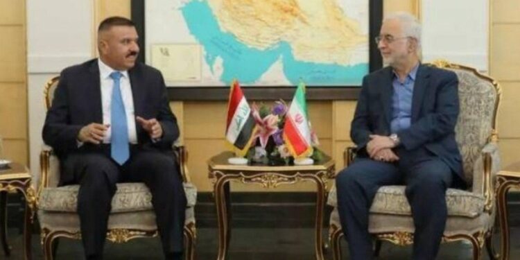 وزير الداخلية الإيراني يشيـــد بمواقف العراق إزاء العدوان الإسرائيلي