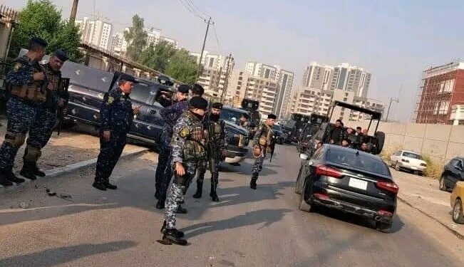 مكافحة الشغب تحضر أمام مقر الأنواء الجوية لحماية المتظاهرين