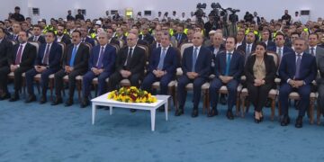 بارزاني يفتتح المرحلة الأولى من أكبر مشروع لإمداد مياه الشرب في أربيل
