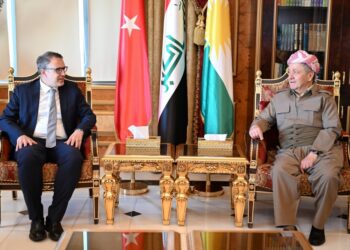 بارزاني يستقبل السفير التركي لدى العراق ويبحثان العلاقات الثنائية والملفات المشتركة
