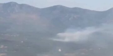 قصف تركي يستهدف جبال متينا في دهوك شمال العراق