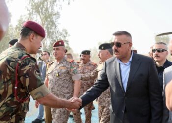وزير الداخلية يصل إلى منفذ المنذرية الحدودي للاطلاع على الإجراءات الأمنية والخدمية