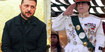 من بدلة زيلينسكي والقذافي إلى عمامة الحجاج