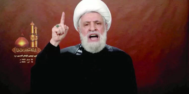 لبنان.. شكوى أمام القضاء اللبناني ضد نعيم قاسم