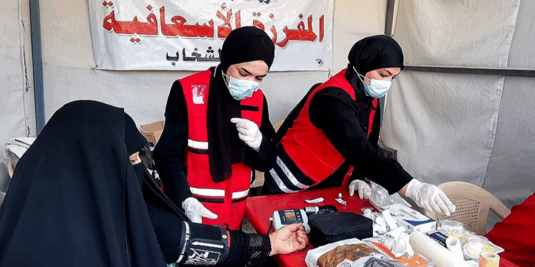 الهلال الاحمر.. تقديم خدمات اسعافية وصحية وتوعوية لأكثر من مليون زائر عراقي وأجنبي خلال الاربعينية