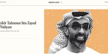 اختيار بن زايد وماسك وزوكربيرج بقائمة الـ 100 الأكثر تأثيرا في الذكاء الاصطناعي