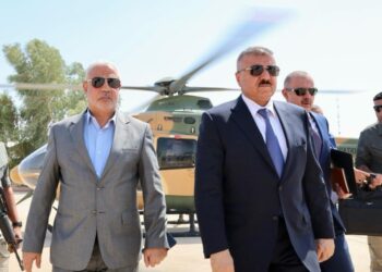 وزير الداخلية يصل الى مدينة سامراء