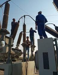 بدء إعـــادة الطاقة الكهربائية  بشكل تدريجي