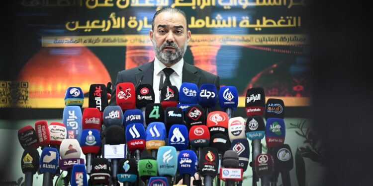 من الصحن الحسيني الشريف.. هيأة الإعلام والاتصالات تعرض خطتها الشاملة لزيارة الأربعين