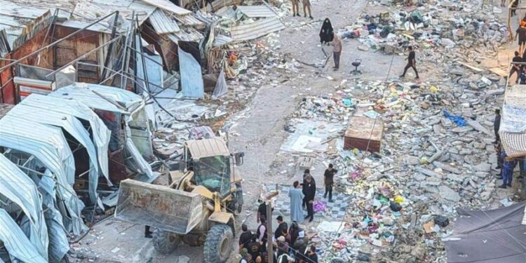 اشتباكات مسلحة في سوق مريدي بين أصحاب البسطات والقوات الأمنية