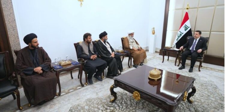 السوداني يستقبل الأمين العام لحزب وحدة المسلمين