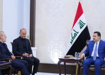 السوداني يستقبل الأمين العام للأمن القومي الإيراني