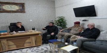 الشيخ المسعودي “يناقش مع وزير الداخلية وقائد عمليات كربلاء المقدسة خطة الهيئة لتفويج الزائرين