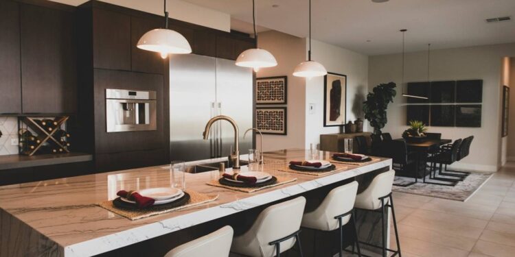 جزيرة المطبخ… أكثر من قطعة أثاث