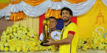 المنتخب  العراقي الوطني يتوج بكأس ملك تايلاند