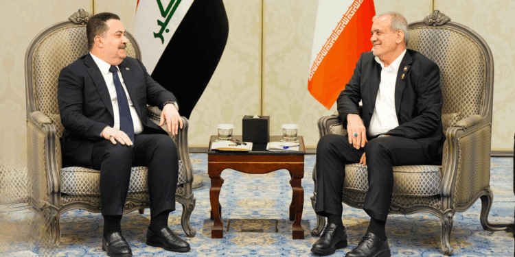 السوداني وبزشكيان يؤكــــدان اعتماد الدبلوماسية لحل الأزمات