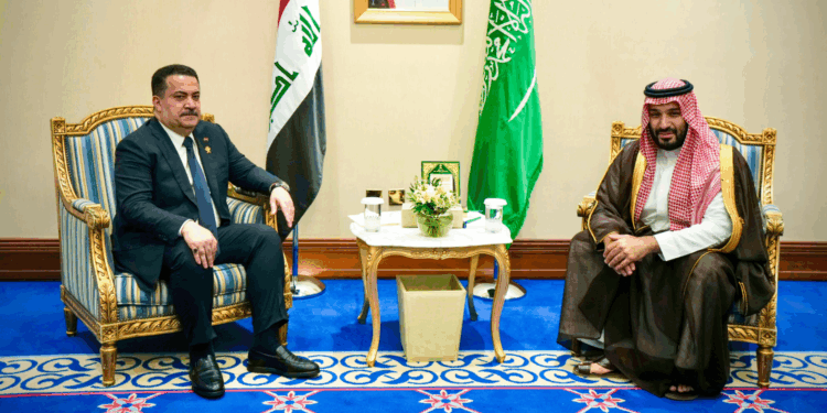 السوداني وبن سلمان يؤكدان على تعزيز الشراكة الثنائية