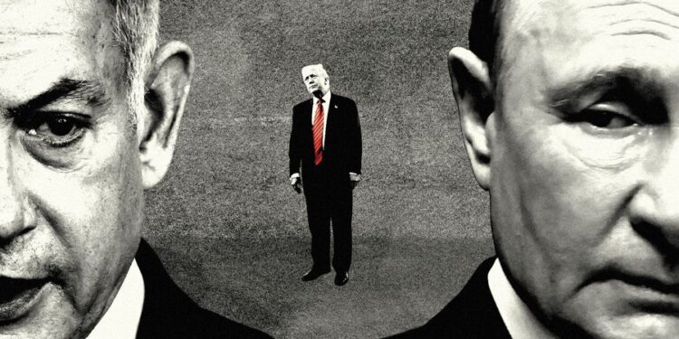 ترامب يرفـــع “الراية البيضاء” أمام بوتين ونتانياهو