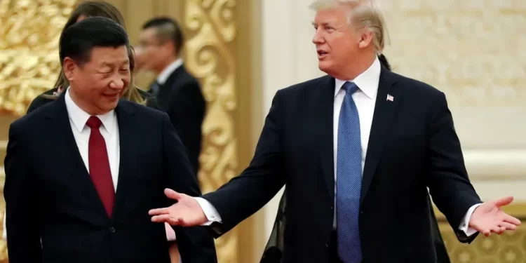 مكالمة هاتفية بين ترمب وشي الجمعة ,,, قمة محتملة قريباً