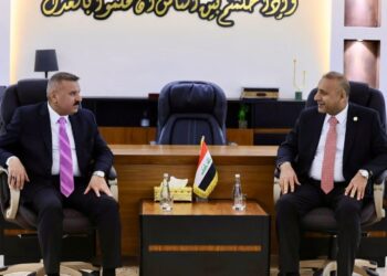 وزير الداخلية يزور محكمة استئناف محافظة الأنبار