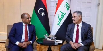 العراق وليبيا يبحثان التعاون في مجال استثمار الغاز وتطوير الحقول النفطية