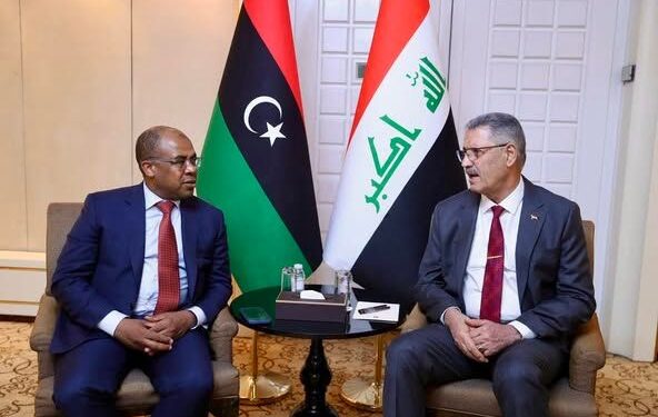 العراق وليبيا يبحثان التعاون في مجال استثمار الغاز وتطوير الحقول النفطية