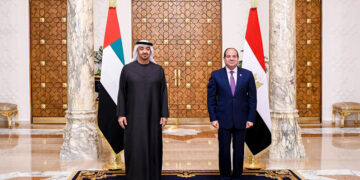 الرئيسان (المصري والإماراتي) يبحثان العلاقات والتطورات في المنطقة