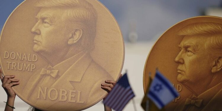 ترامب.. عدم الفوز بجائزة نوبل سيشكل “إهانة” للولايات المتحدة