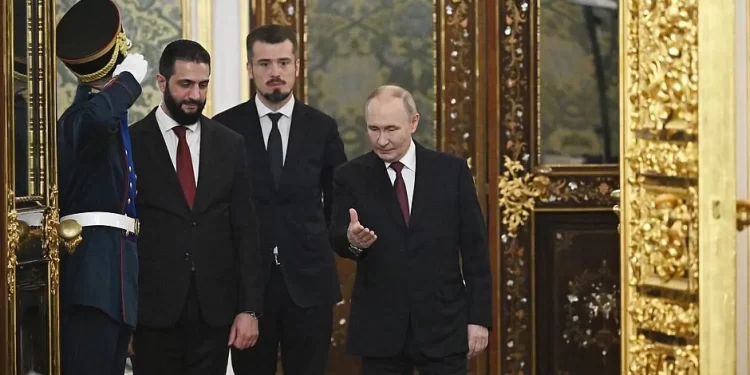 بوتين والشرع يعلنان انطلاقة جديدة للعلاقات (الروسية – السورية)