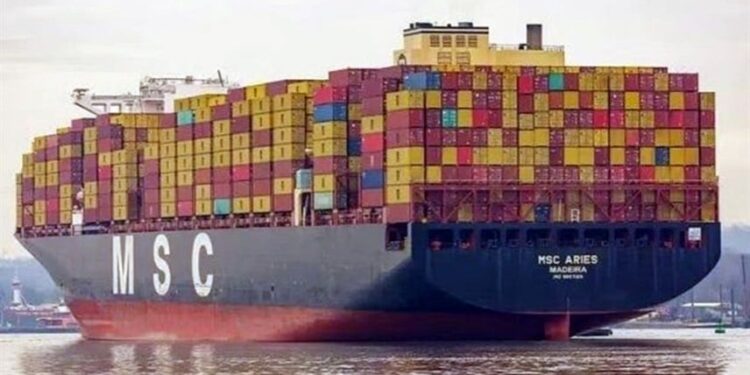 إيران تطالب إسرائيلي مالك سفينة بـ170 مليون$ ,,, احتجزتها في 2024