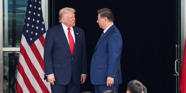 تفاصيل الاجتماع بين ترامب وشي