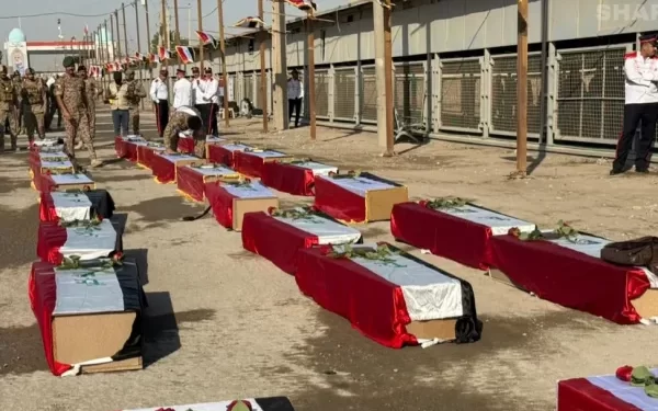 العراق وإيران يتبادلان رفات 118 مفقوداً من حرب الخليج الأولى