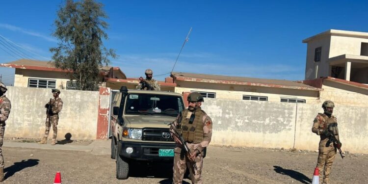 عمليات بغداد تبدأ أولى ممارساتها الأمنية لتأمين المراكز الانتخابية في العاصمة